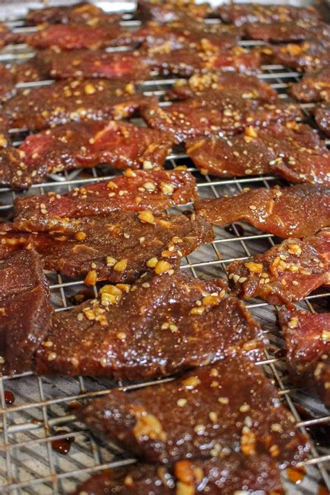 honey garlic jerky recipe